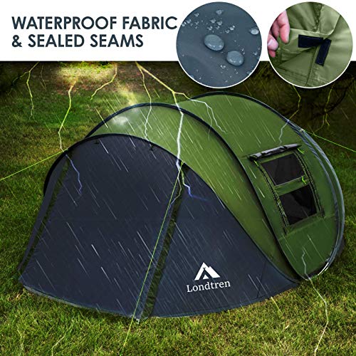 4-Person Waterproof Military Pop Up Tent