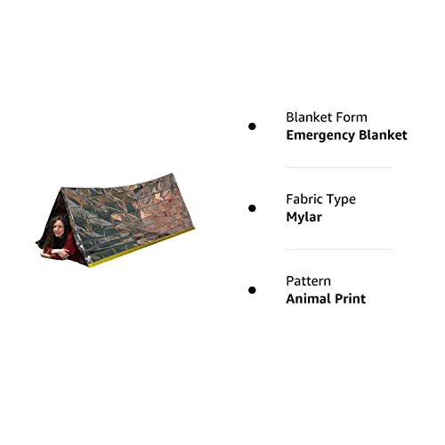 XL Thermal Tent: Reflective Mylar Survival Shelter
