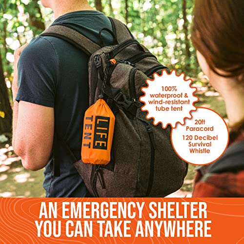 Emergency 2-Person Bivy Shelter with Accessories