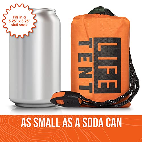 Emergency 2-Person Bivy Shelter with Accessories