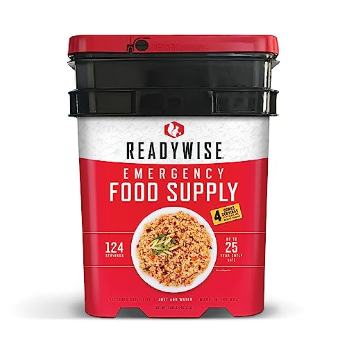 ReadyWise 124 Serving Ultimate Preparedness Pack, 25 Year Shelf Life