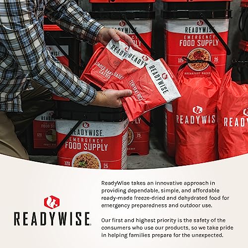 ReadyWise 124 Serving Ultimate Preparedness Pack, 25 Year Shelf Life