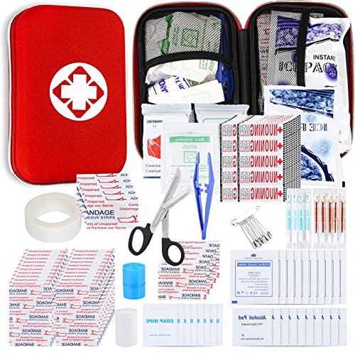 273-Piece Waterproof Car First-Aid Emergency Kit