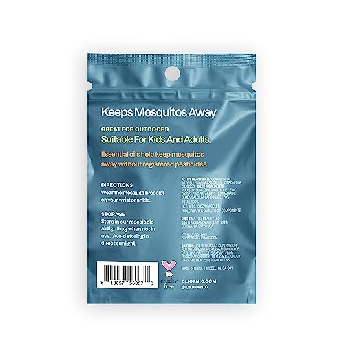 10-Pack Natural Mosquito Repellent Bracelets