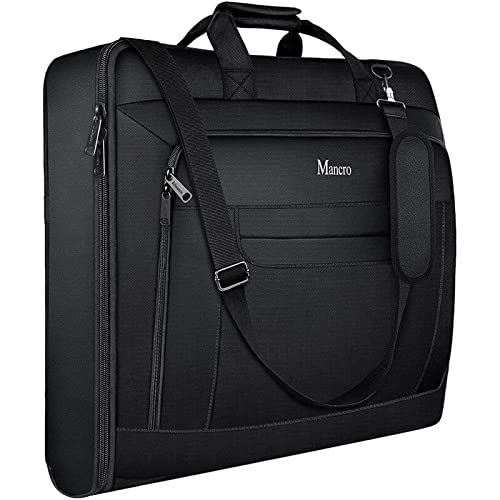 Mancro Business Travel Garment Bag Black