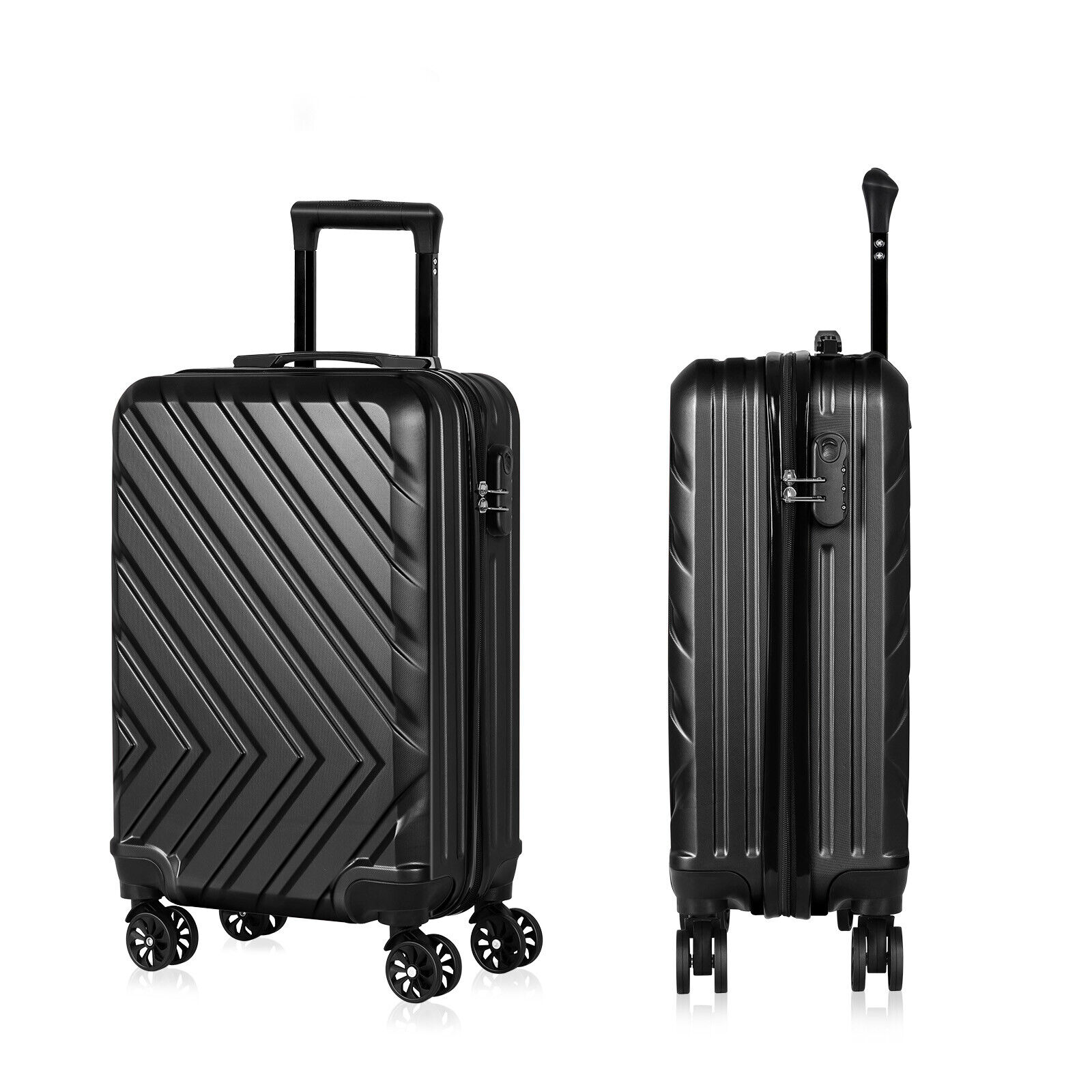 20in Durable Lightweight Hardside Carry-On with Spinner Wheels