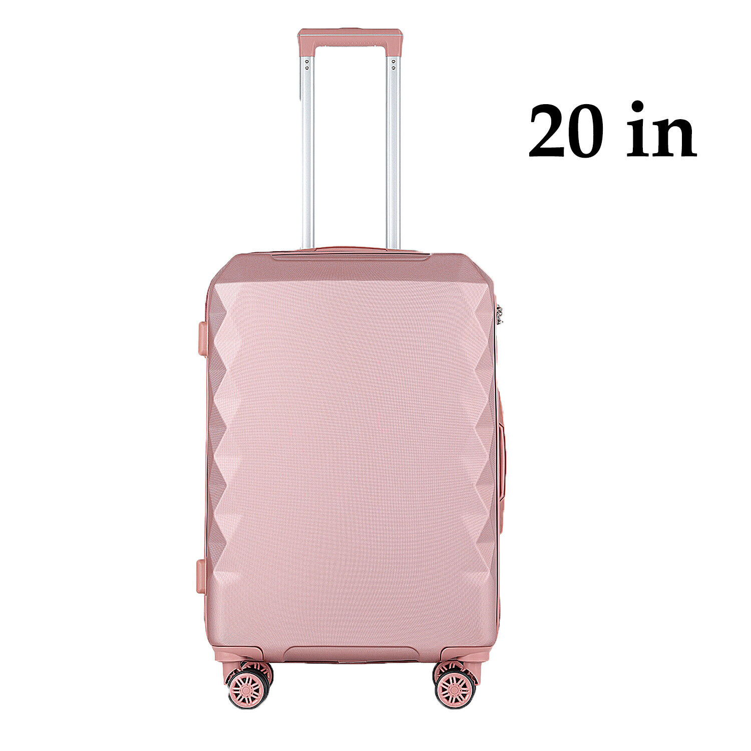 20 inch Carry-On Luggage Hard Shell Lightweight Suitcase with Spinner Wheels