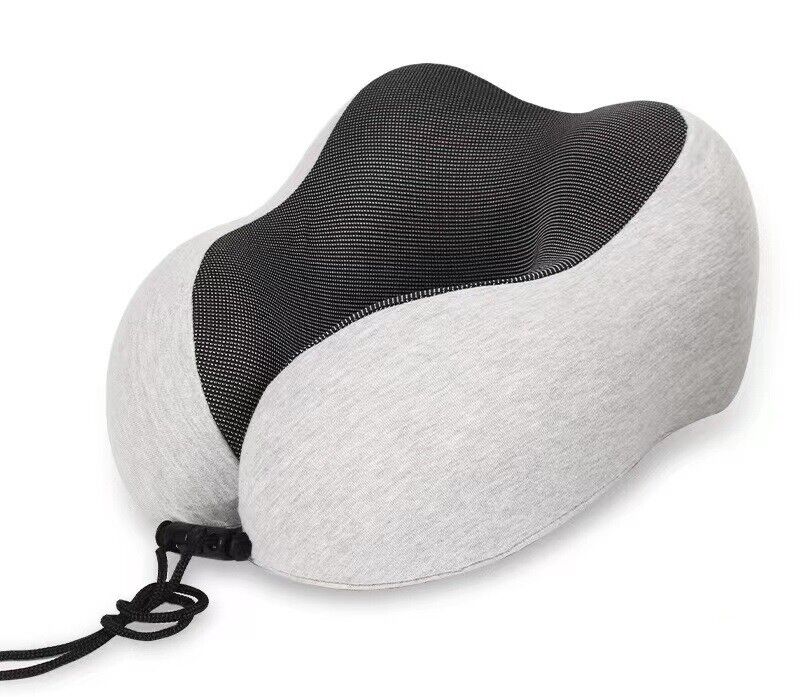 U-Shaped Memory Foam Travel Pillow: Neck Support, Soft