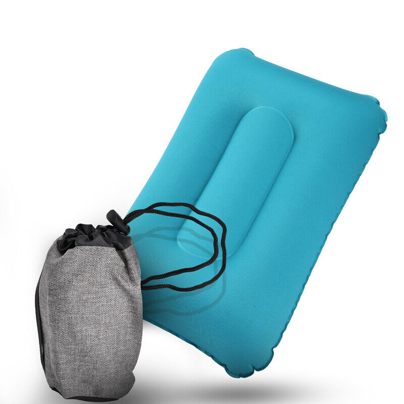 2-Pack Inflatable Travel Pillow for Lumbar Support
