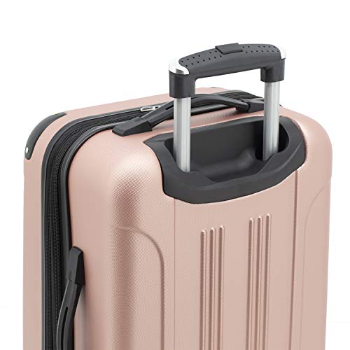 Chicago Hardside Spinner Luggage Set, Rose Gold