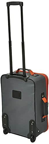 Fashion Charcoal Softside Upright Luggage Set - 2-Piece