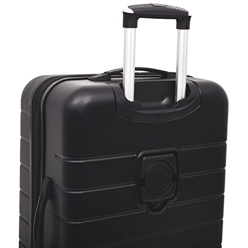 Wrangler Smart Luggage Set, Black, 2 Piece