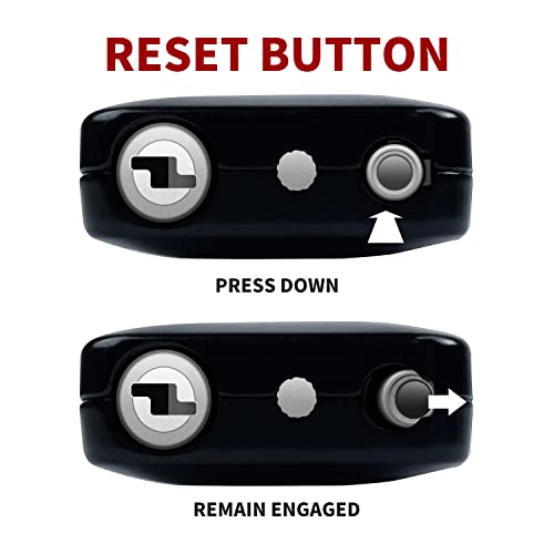 TSA Approved Luggage Travel Lock, Set-Your-Own Combination Lock for School Gym Locker, Luggage Suitcase Baggage Locks, Filing Cabinets, Toolbox, Case (Black, 2 Pack)