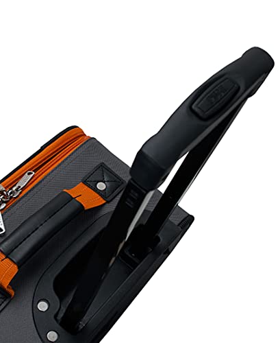 Rockland Charcoal Expandable Upright Luggage Set (4-Piece)