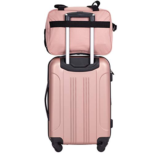Midtown Hardside Rose Gold Luggage Set