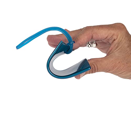 Flexible Silicone Luggage Tags Set - Blue