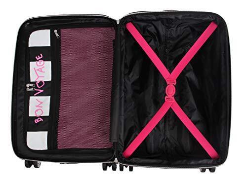Betsey Johnson Hardside Carry-On Suitcase, 20" Spinner