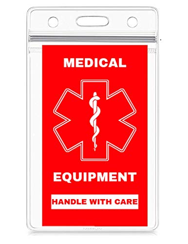 Set of 2 Medical Equipment Luggage Tags