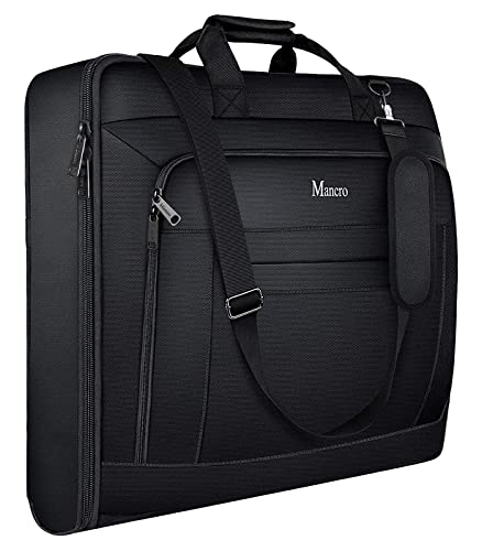 Mancro Business Travel Garment Bag Black