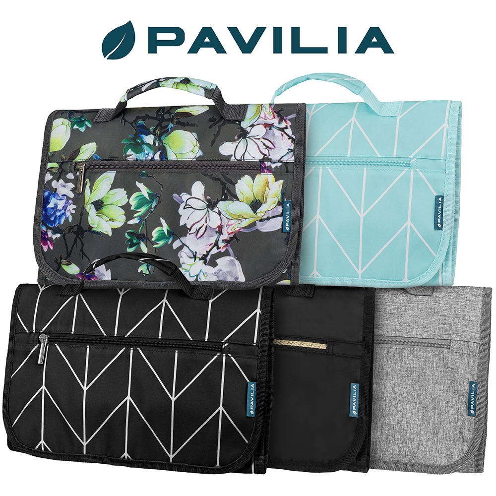 Hanging Travel Toiletry Bag with Zipper Pockets