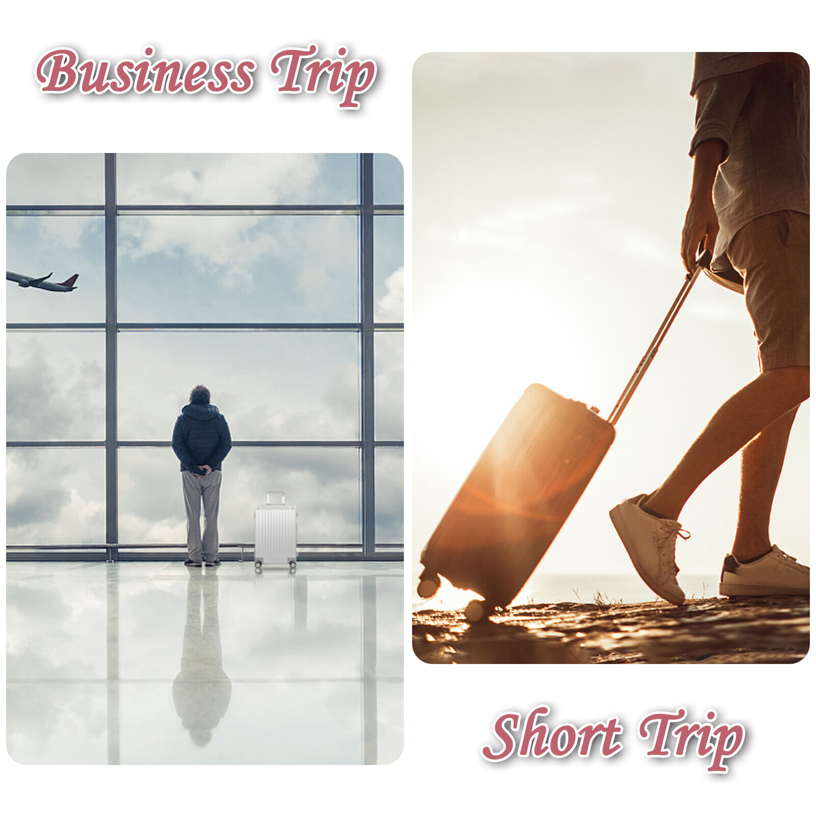 DOMINOX Aluminum Carry On & Checked Luggage