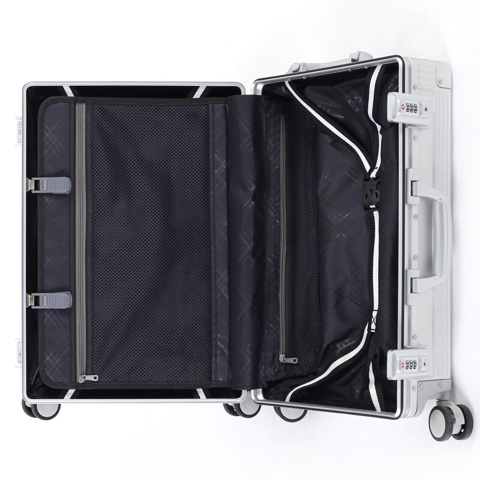 DOMINOX Aluminum Carry On & Checked Luggage
