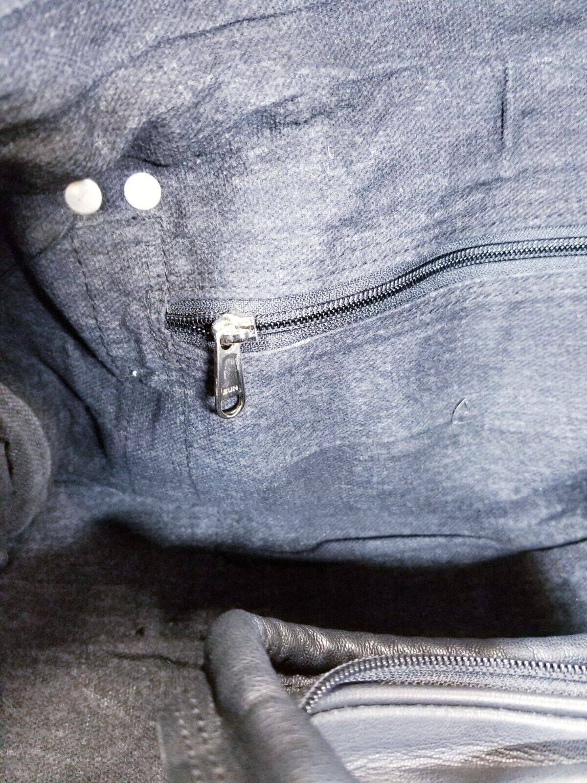 Black Leather Travel Duffel Bag - Classy 22