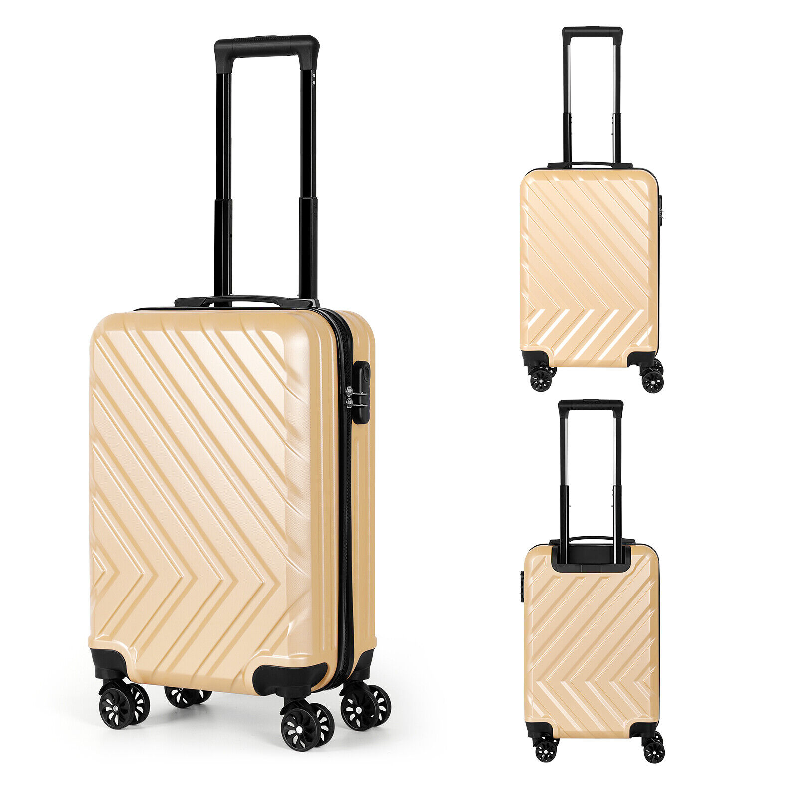 20" Hard Shell Carry On Luggage with Spinner