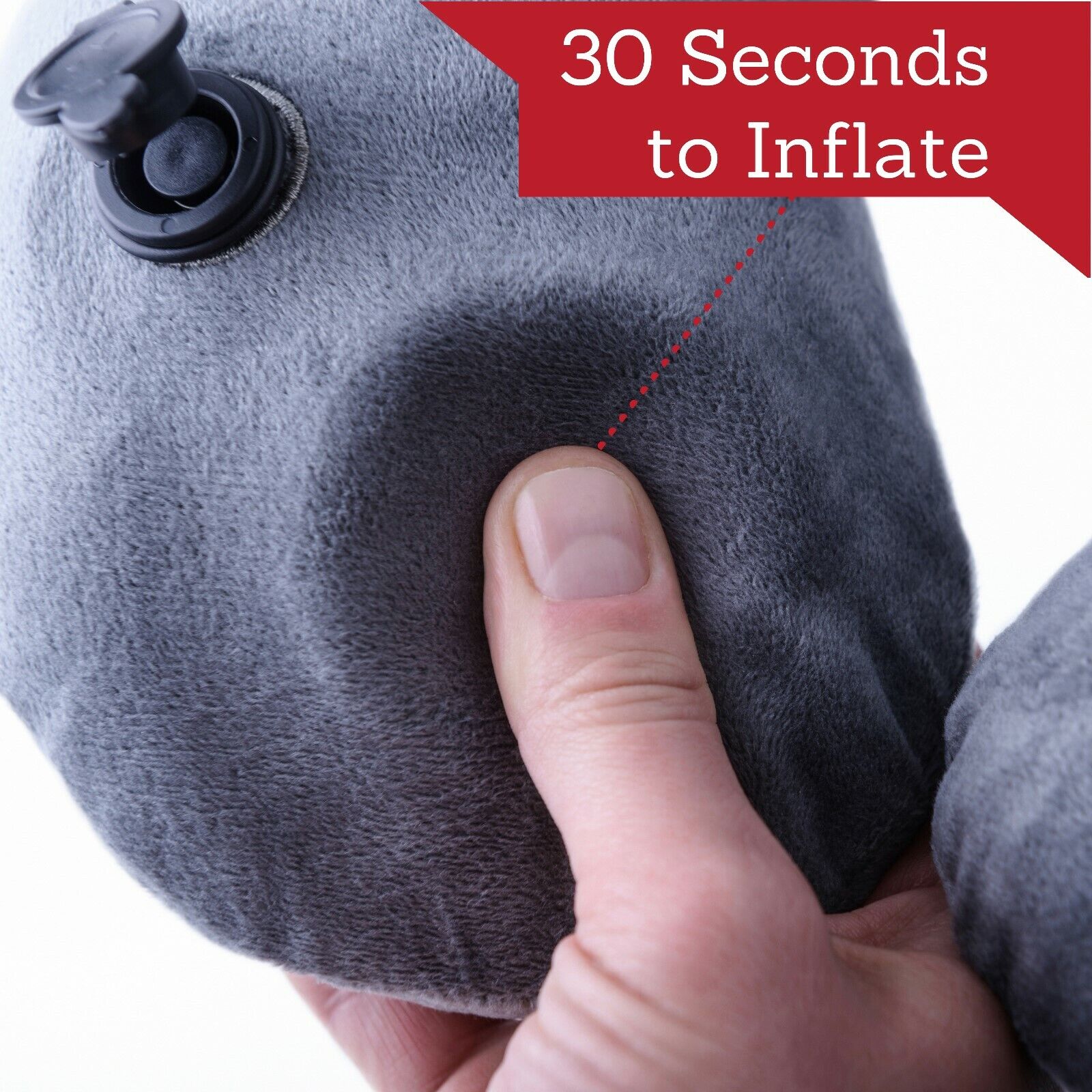 Airplane Inflatable Travel Pillow Set - Neck Pillow