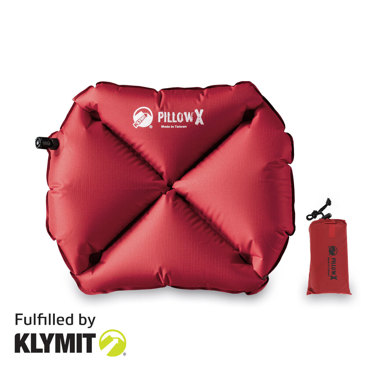 Klymit Pillow X - Lightweight Camping Travel Pillow