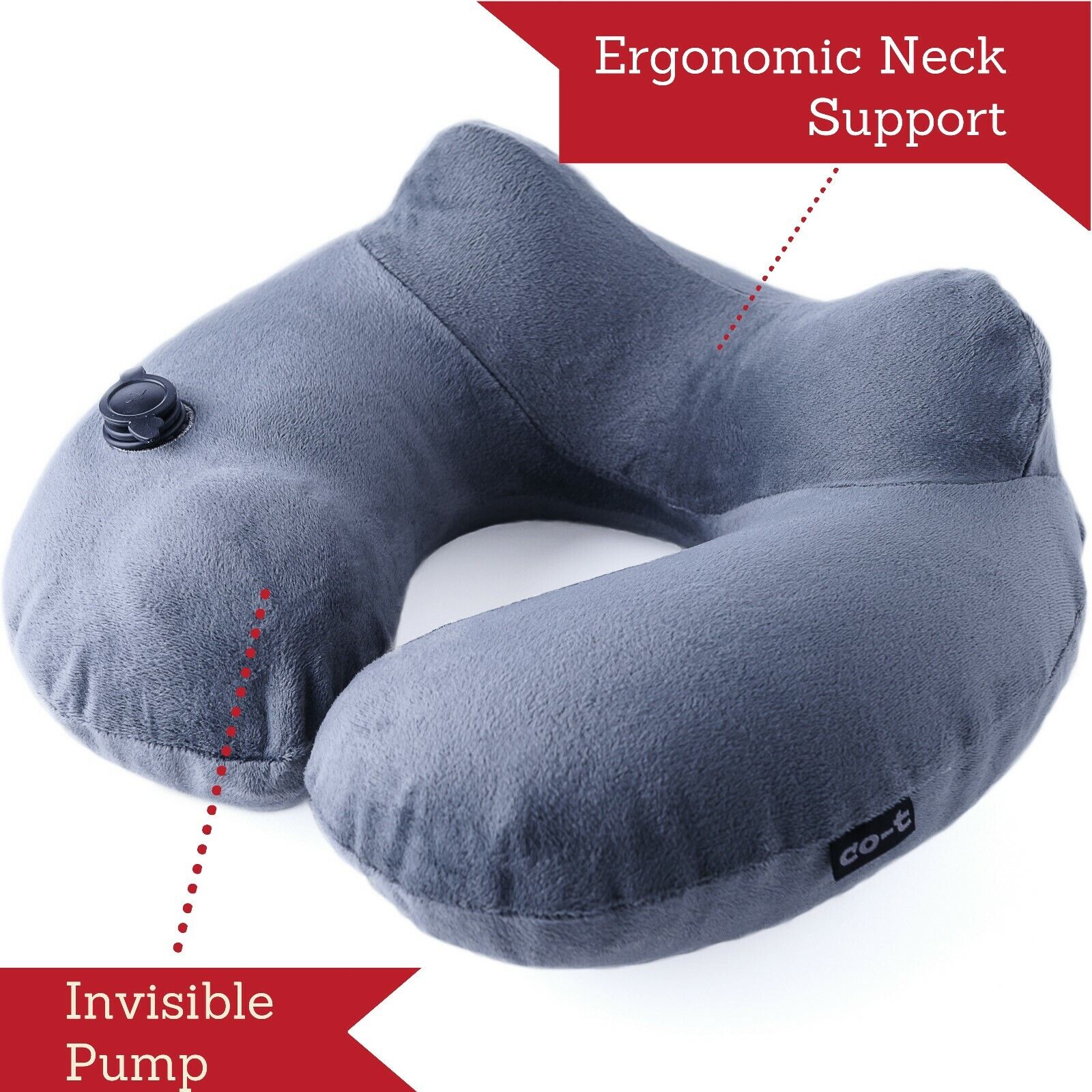 Airplane Inflatable Travel Pillow Set - Neck Pillow