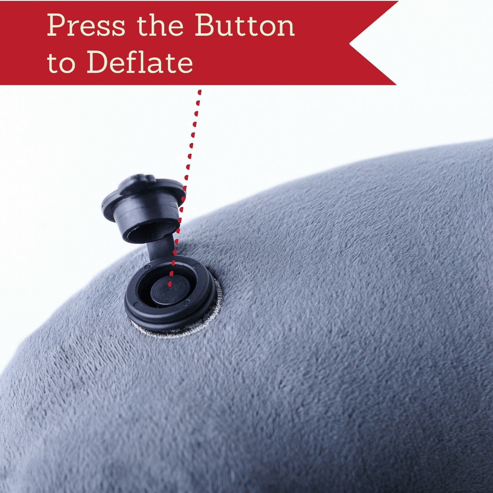 Airplane Inflatable Travel Pillow Set - Neck Pillow