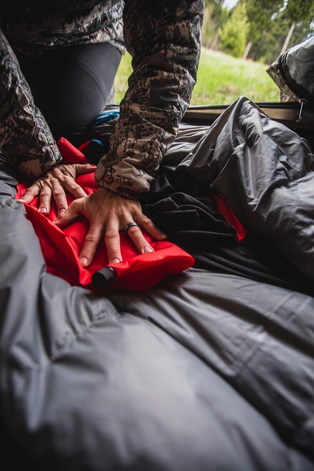 Klymit Pillow X - Lightweight Camping Travel Pillow