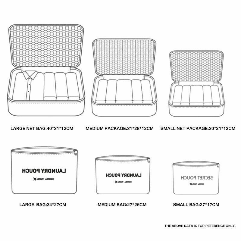 Travel Storage Clothes Organizer Set