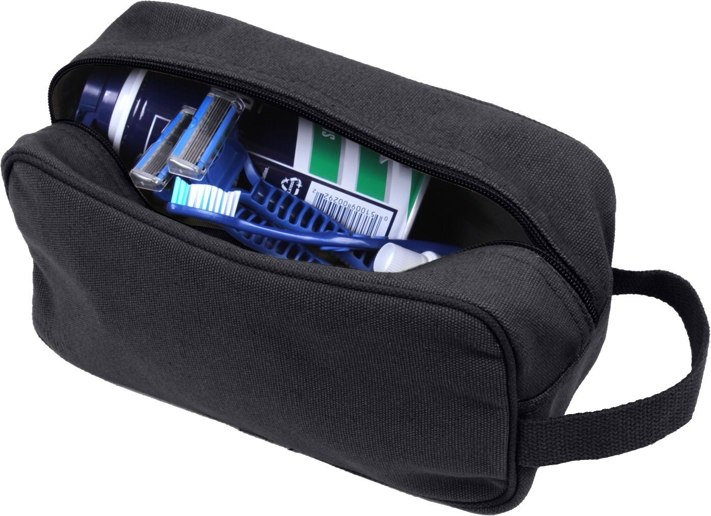 Compact Tactical Toiletry Bag: Canvas Case, Portable & Organized