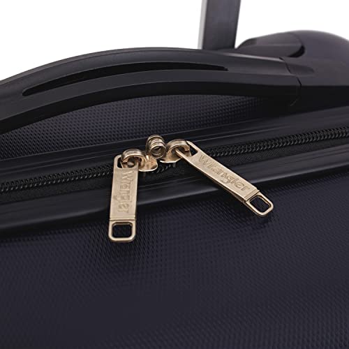 Wrangler 20" Navy Blue Spinner Carry-On