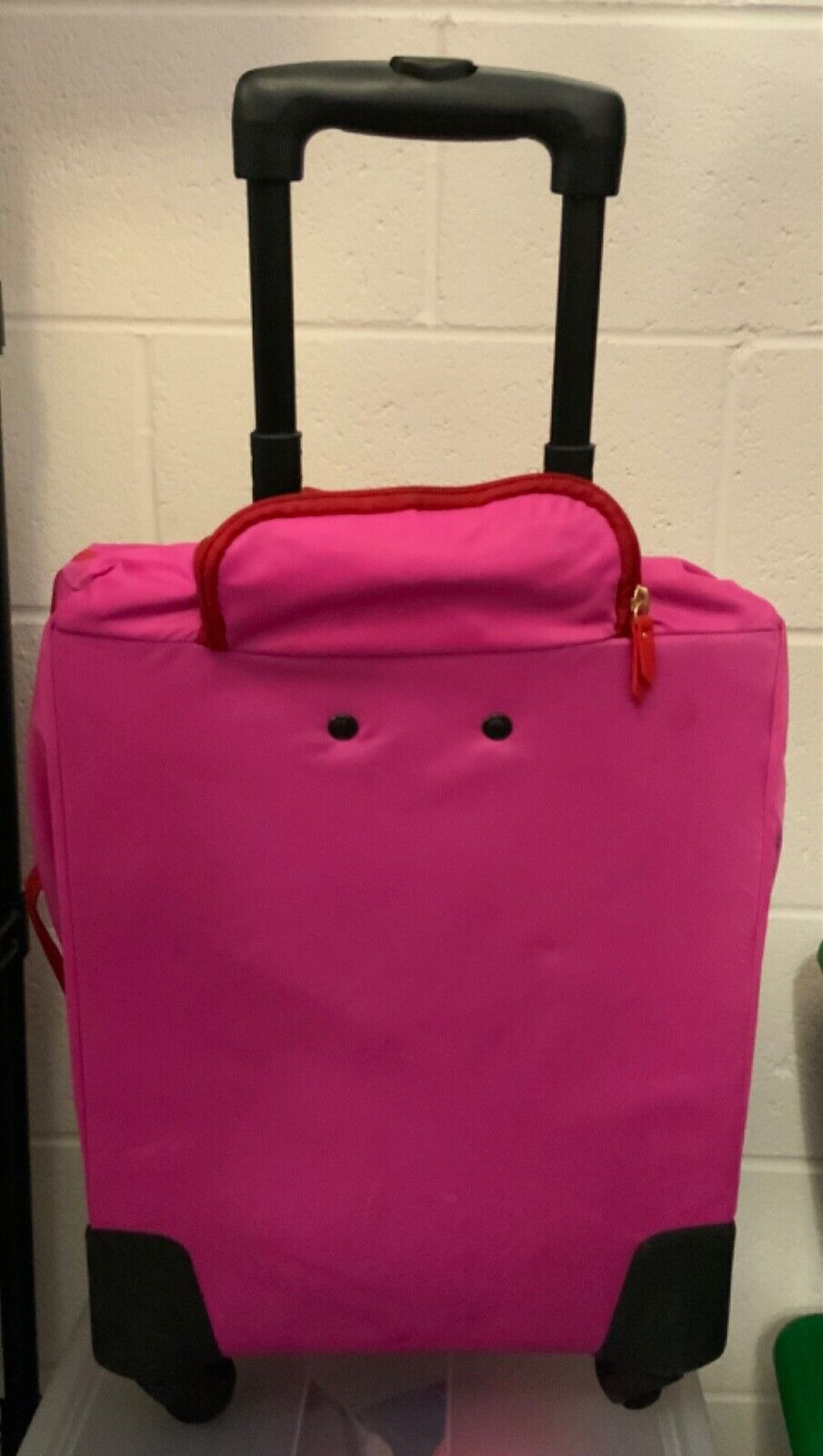 Pink Victoria's Secret Carry On Travel Luggage Bag