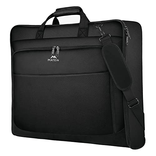 MATEIN Waterproof Hanging Suit Luggage Bag, Black
