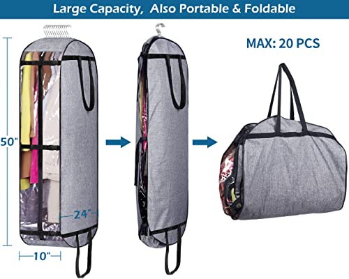 Travel Suit Dress Cover for Hanging Garment Bags
