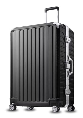 LUGGEX Lightweight Aluminum 28" Zipperless Luggage