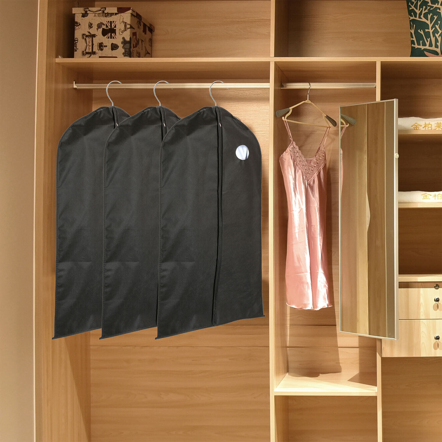 Breathable Hanging Garment Bags for Travel – 5Pcs