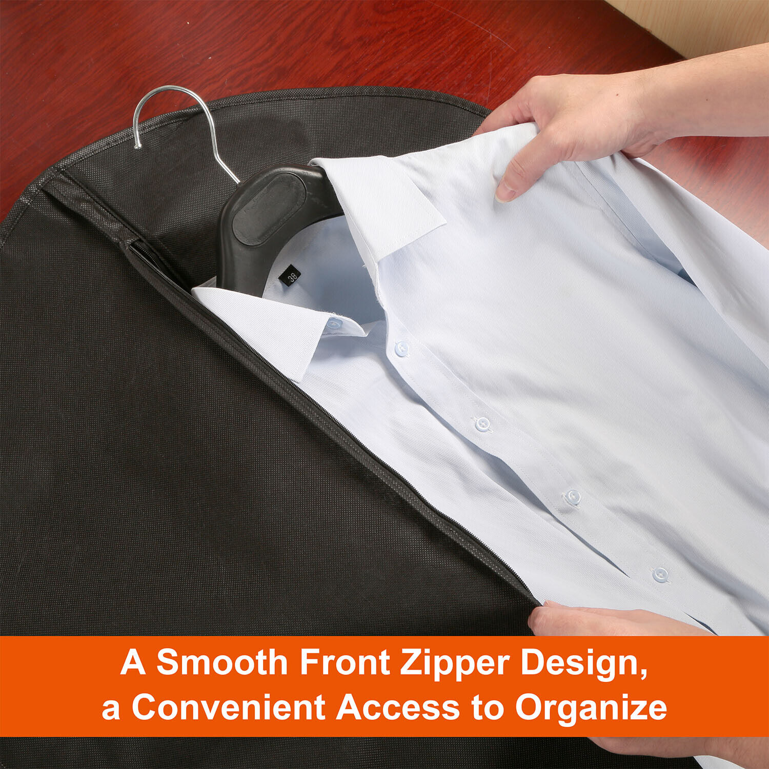 Breathable Hanging Garment Bags for Travel – 5Pcs