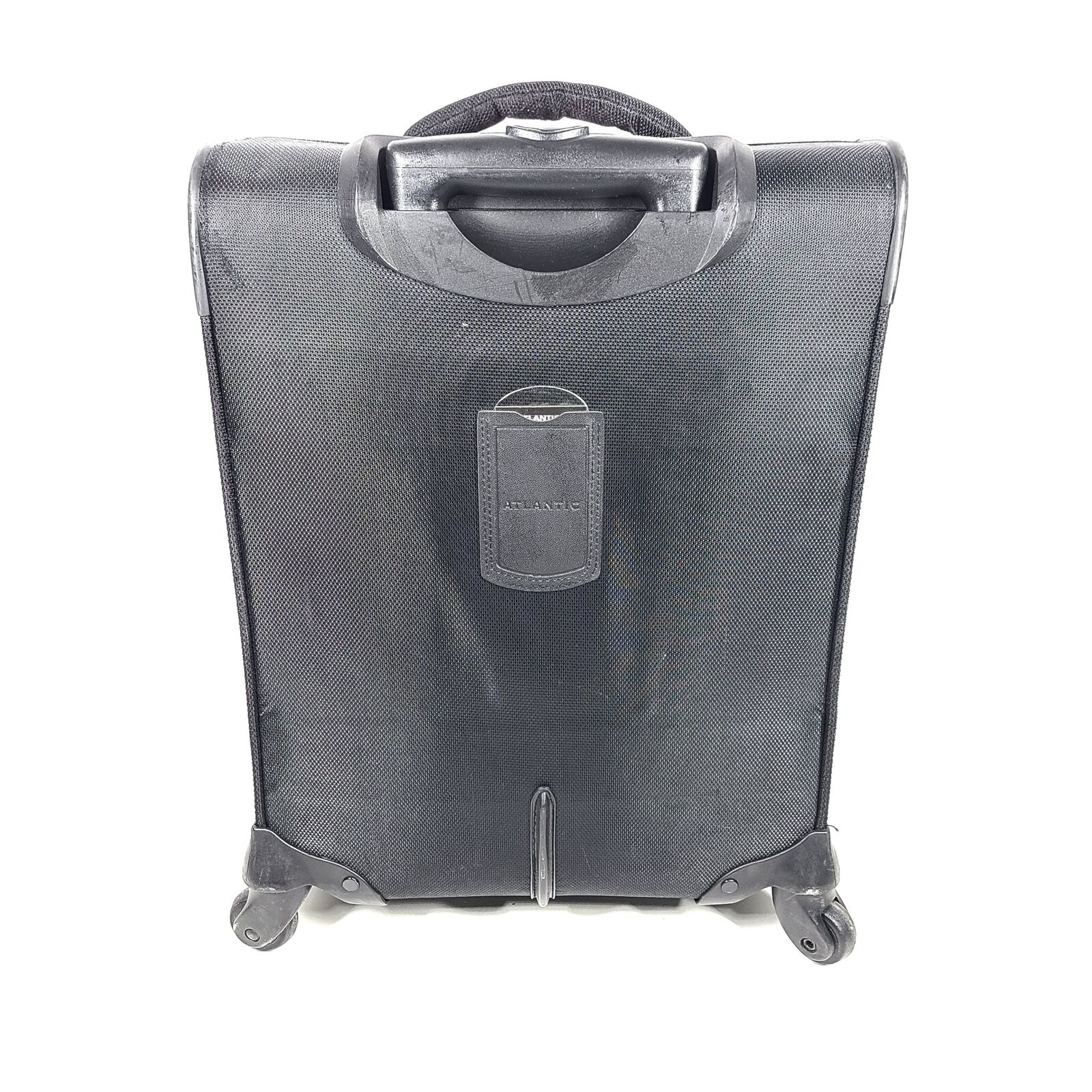 Black Atlantic 20" Soft Shell Spinner Carry-On