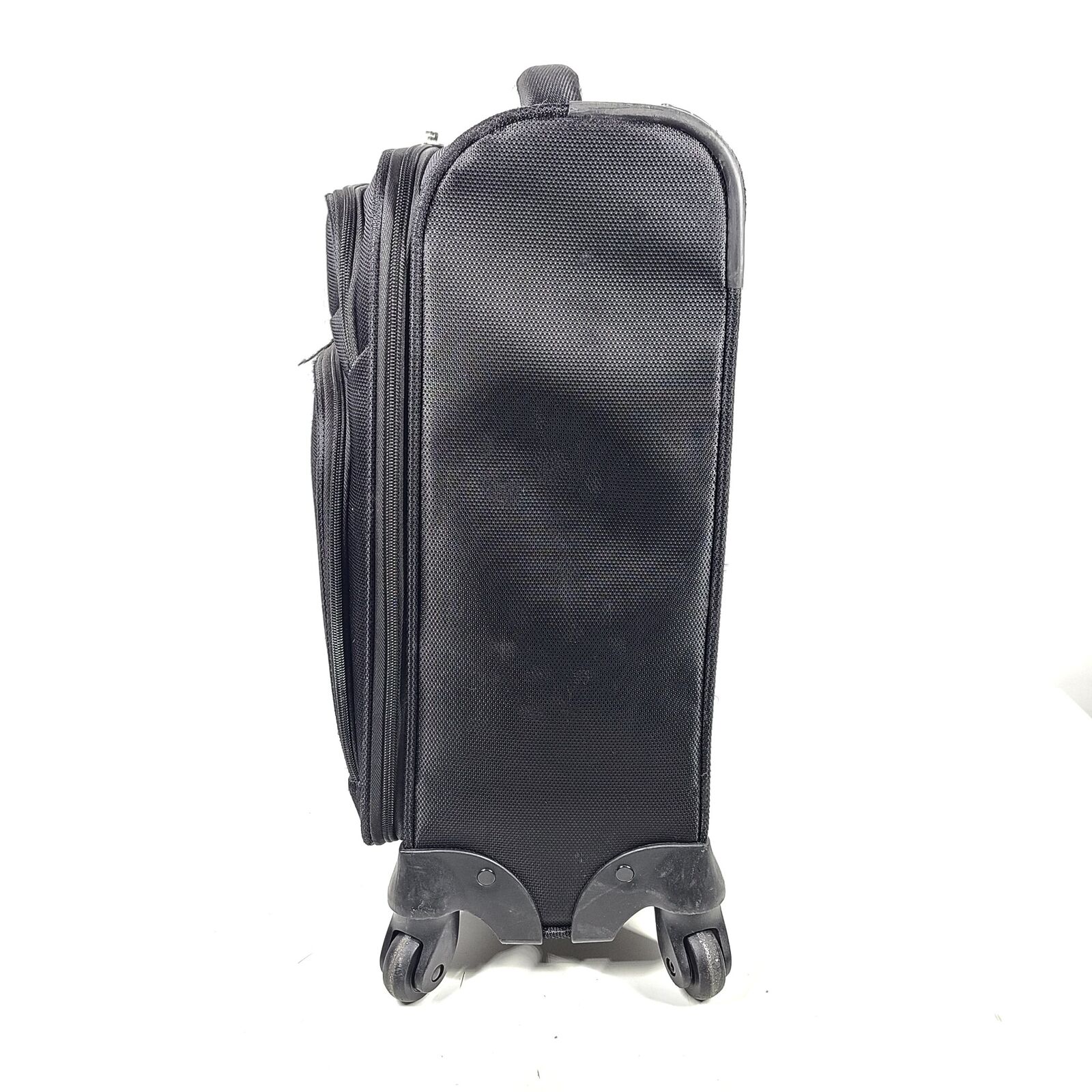 Black Atlantic 20" Soft Shell Spinner Carry-On