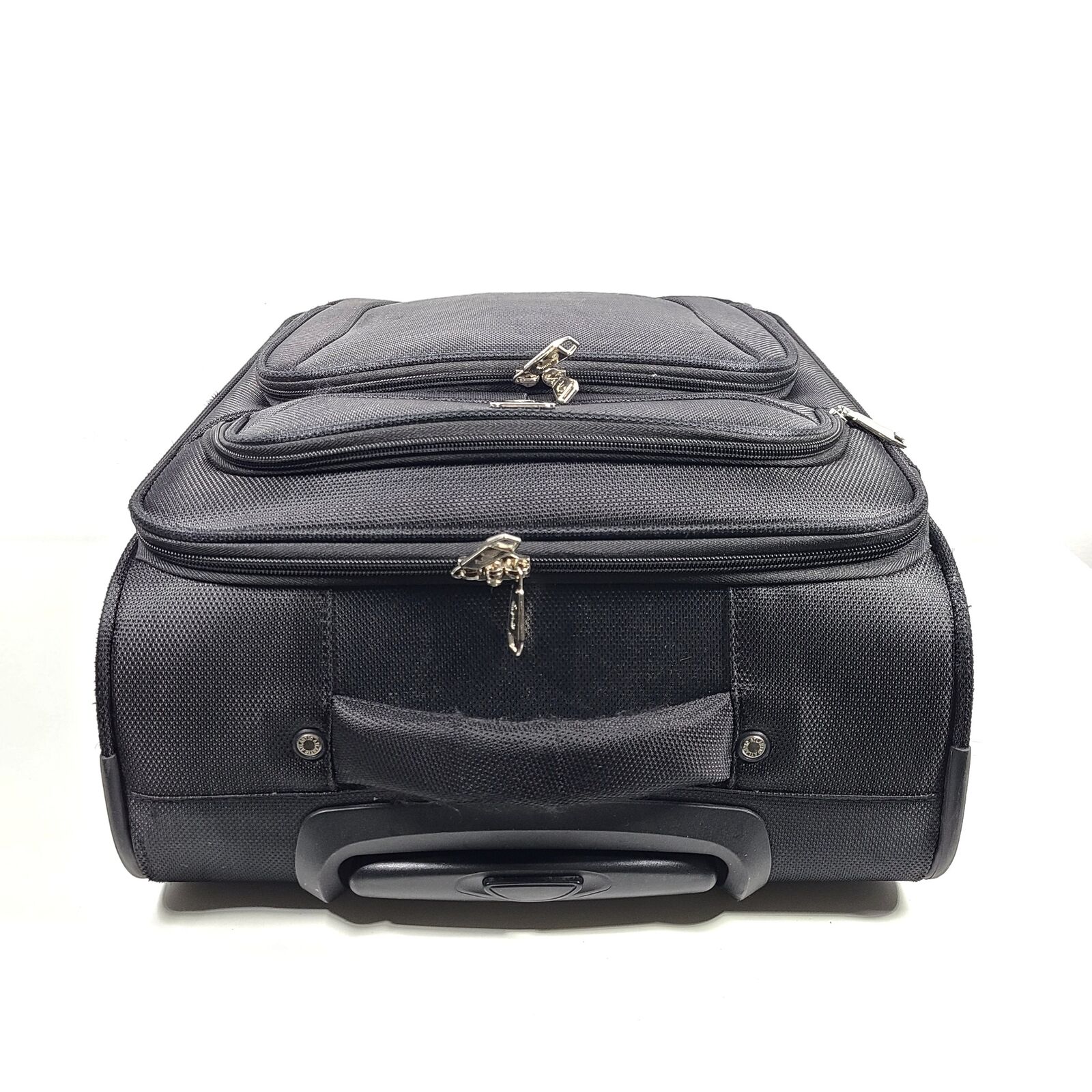 Black Atlantic 20" Soft Shell Spinner Carry-On