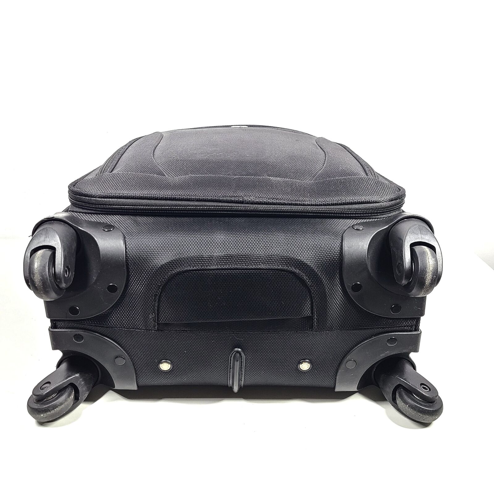 Black Atlantic 20" Soft Shell Spinner Carry-On