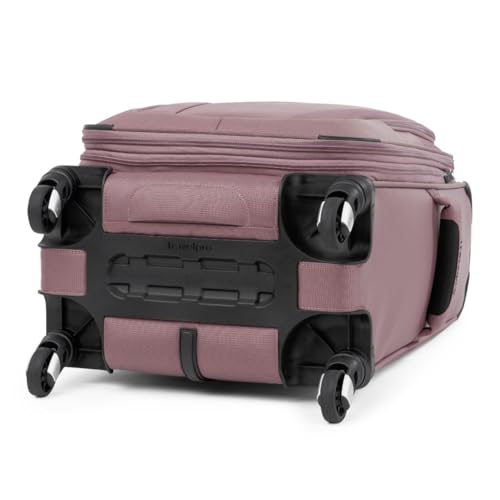 Travelpro Maxlite 5 Softside Expandable Luggage with 4 Spinner Wheels, Lightweight Suitcase, Men and Women, Dusty Rose Pink, Carry-On 21-Inch