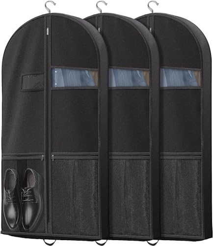 Lazebox 3-Packs Garment Bag: Ultimate Suit Storage Solution