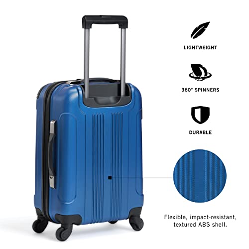Kenneth Cole 28-Inch Cobalt Blue Travel Luggage