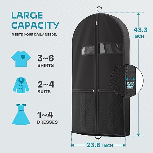 Lazebox 3-Packs Garment Bag: Ultimate Suit Storage Solution